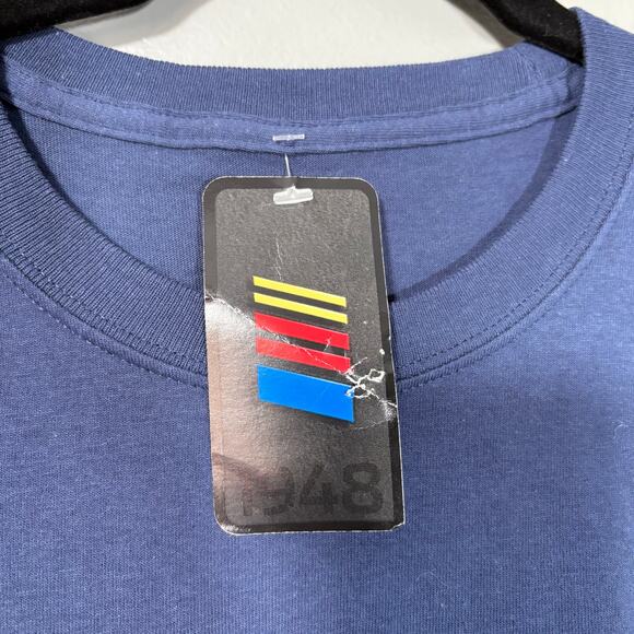 Nascar NWT Brad Keselowski Mens Blue RFK Racing T-Shirt - Size 2XL - Graphic Tee - Picture 4 of 7